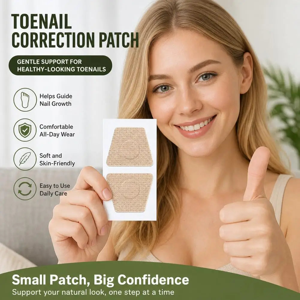 Toenail Fungus Patch Nail Repair Patches Nail Ingrown Correction Stickers for Discolored or Damaged Nails Sticker Toenail Care Quake