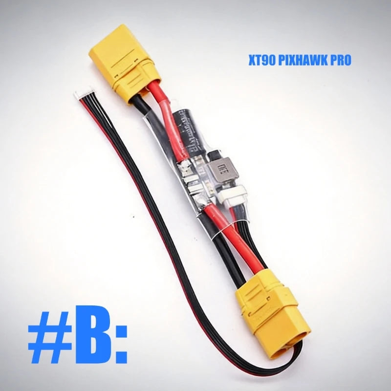 XT90 UAV Power Module with Up to 120A Current Measurement, 2-12 Cell Battery Input, and Preassembled Component Assembly K1KF Quake