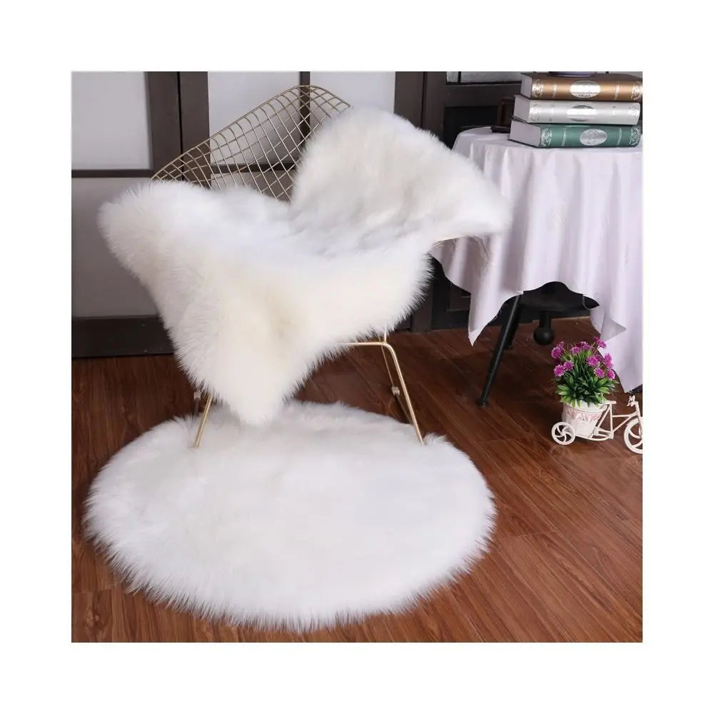 Soft Faux Fluffy Shaggy Rugs Artificial Sheepskin Long Hair Carpet Floor Wool Fluffy Soft Mat Home Decor Non Slip For Bedroom Quake