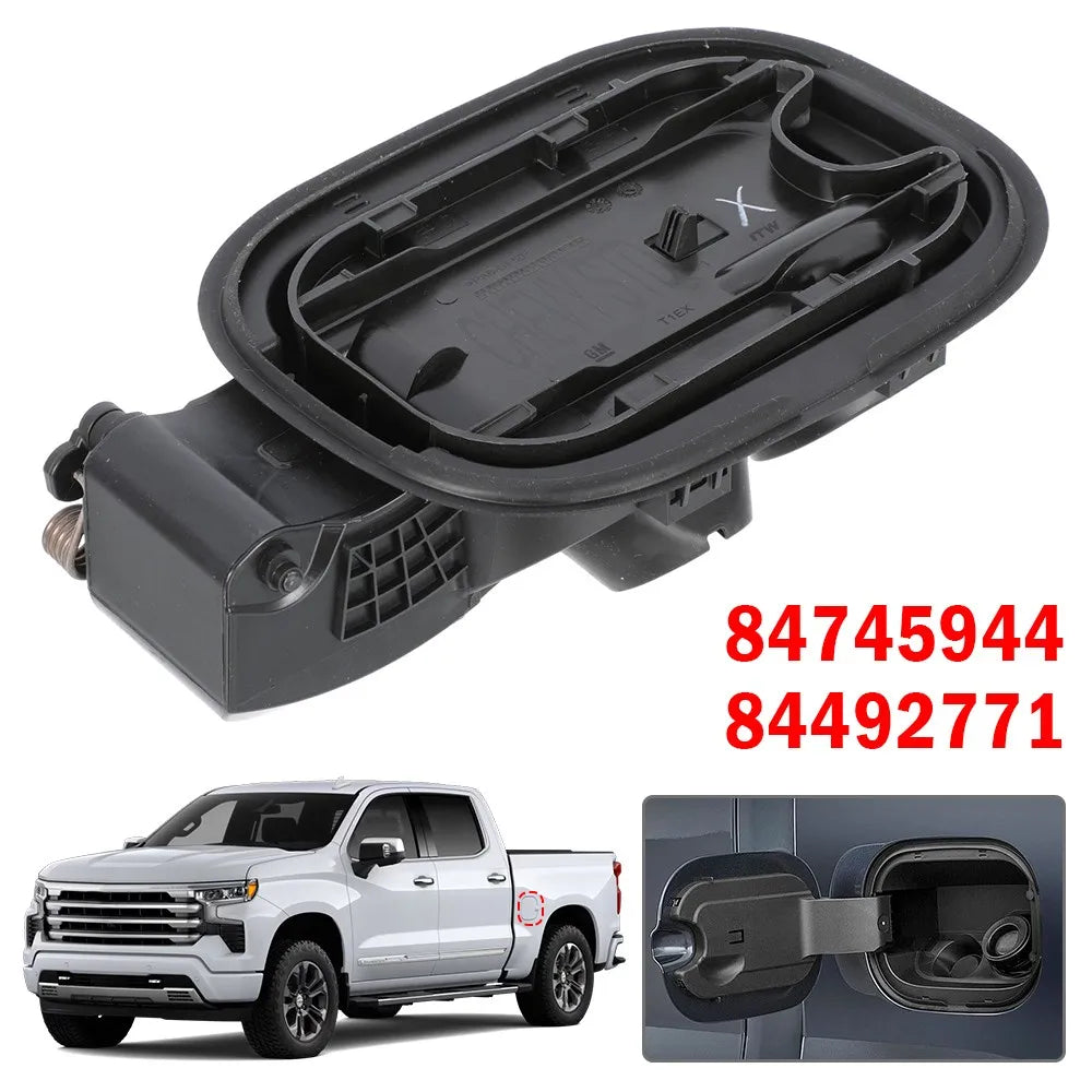 For Chevrolet Silverado 1500 2019-2025 Fuel Filler Door Housing Pocket Assembly Spring Hinge Gas Tank Cap Base 84745944 84492771 Quake Default Title