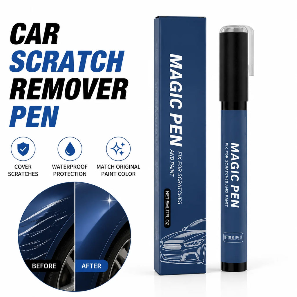Car Scratch Remover Pen Auto Paint Repair Touch Up Marker Waterproof Scratch Repair Tool For Vehicle Paint Care Maintenance Quake A