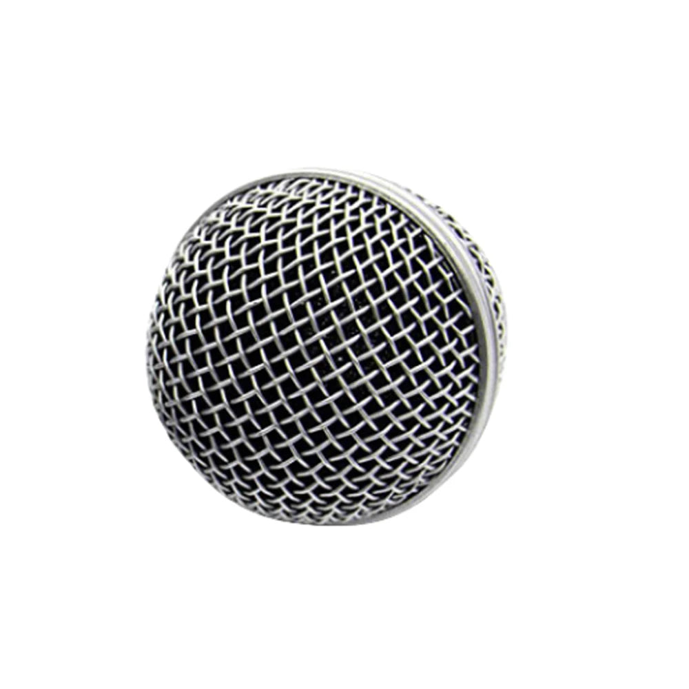 Microphone Grill Ball Mic Grille Cover Head Replacement For SM58 Wireless Mic Quake