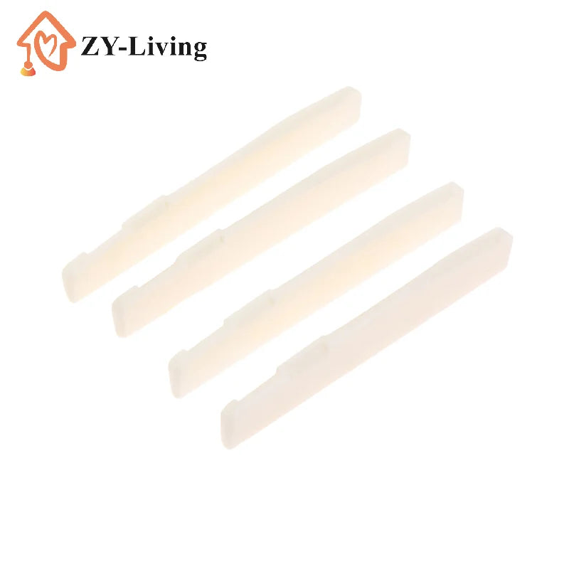 1Pcs Real Bone Bridge For Folk Acoustic Guitar 72MM/74MM/76MM/80MM * 12MM Quake