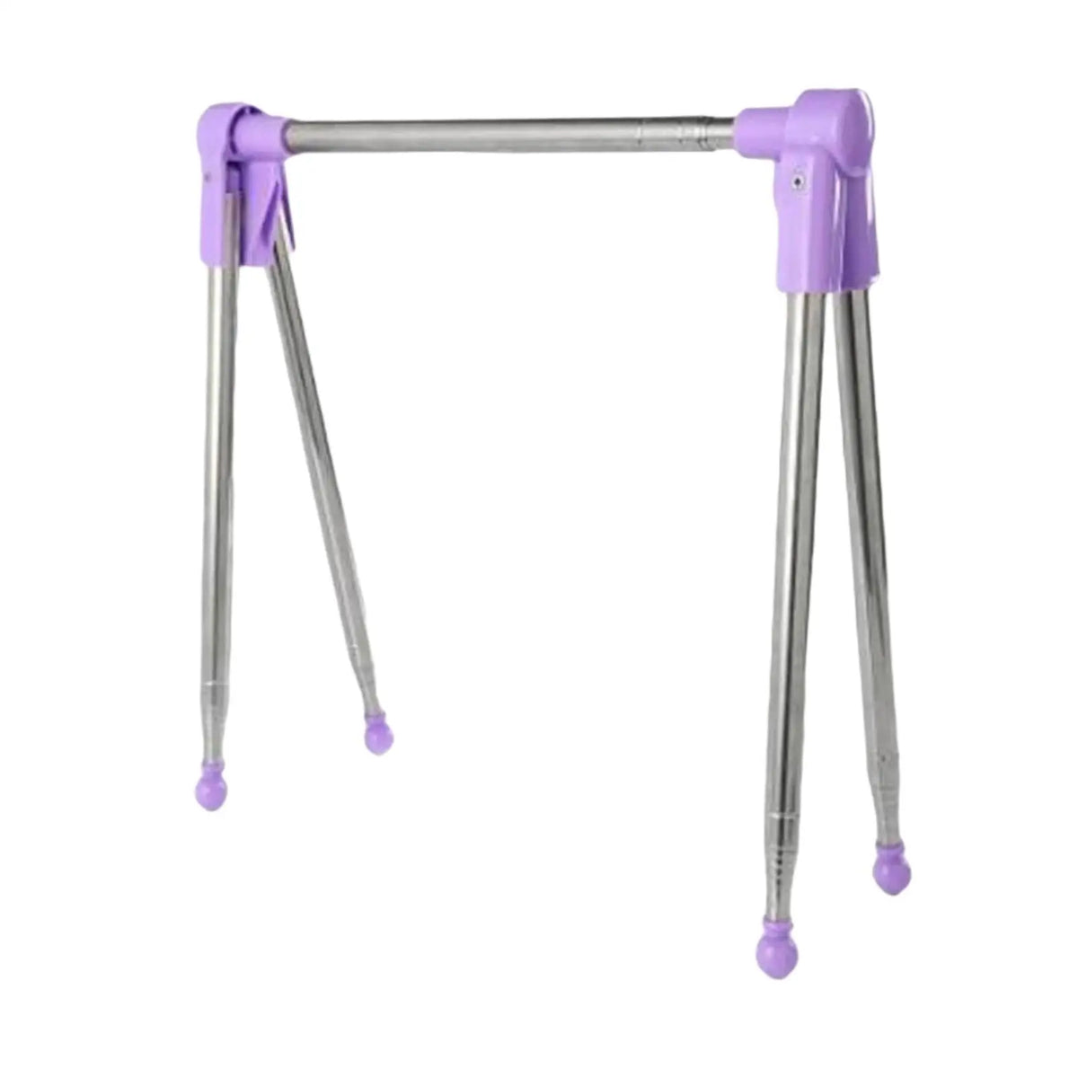 Portable Travel Garment Rack Mini Clothing Rack Lightweight Folding Clothes Rack for Cloakroom RV Balcony Camping Indoor Quake