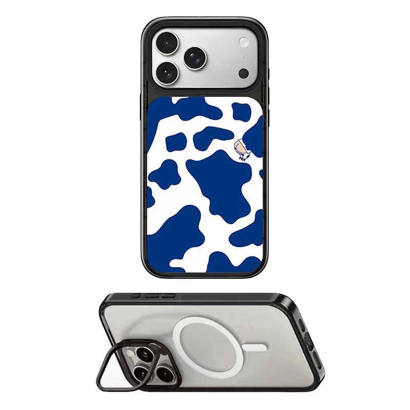 6092067 Impact Case - Mirror / Glaze Magnetic Cover: Compatible with IPhone 18 17 Pro Max 18Pro Quake stand (MagSafe) 4 for iPhone17 Pro Max