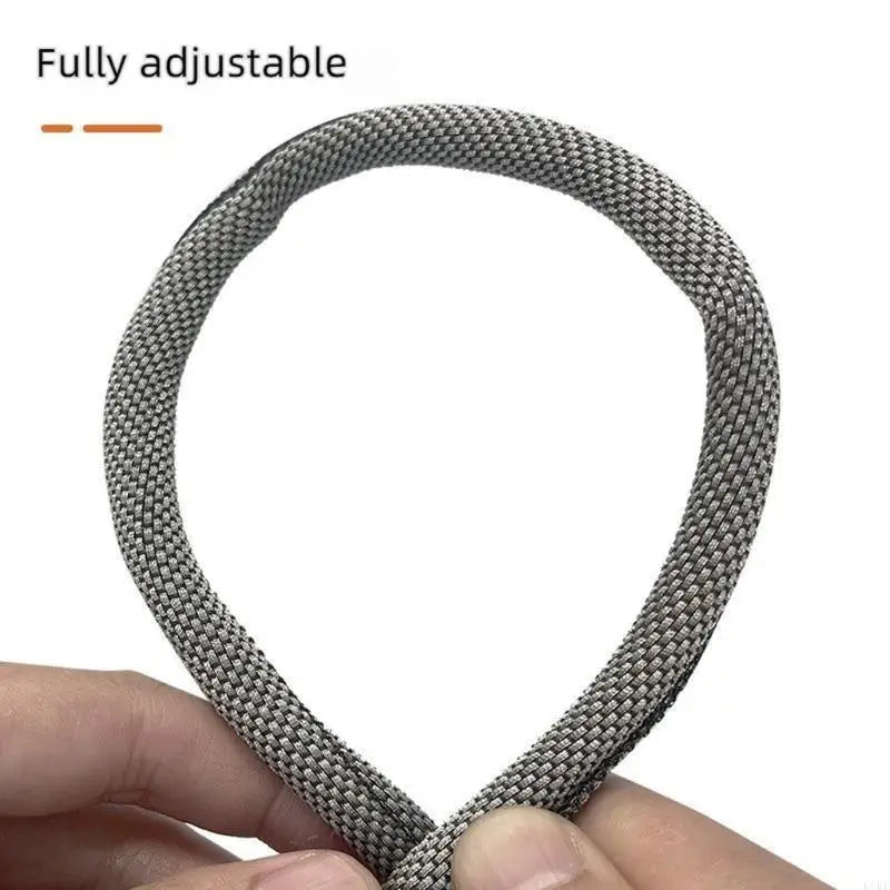 Tinned Metal Cable Cover Metal Texture for Chew Wear and Desk Cable Routing K1KF Quake