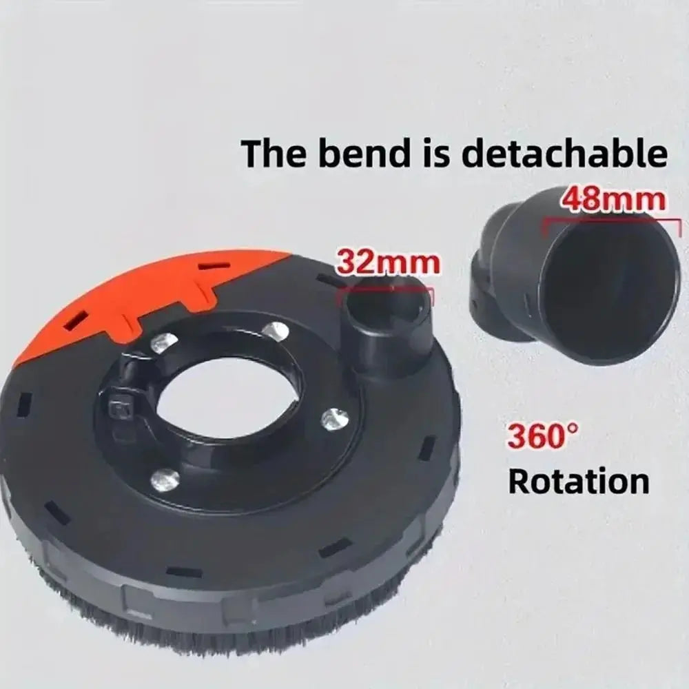 Dust Protection Angle Grinder Dust Cover Universal Multi-functional Angle Grinder Shroud Detachable Dust Collector Quake