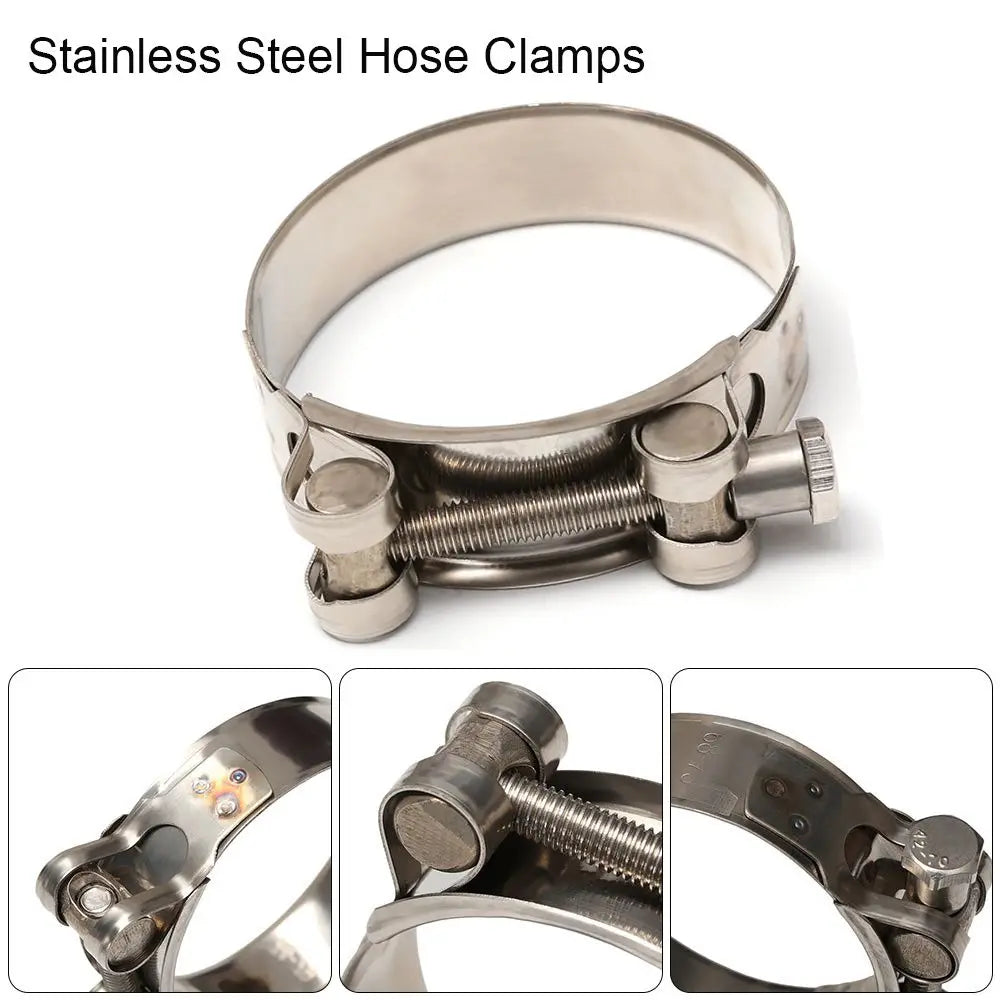 Stainless steel strengthens the clamp hose clamp Circular air water pipe Fuel hose clips of water pipe fasteners clamps Quake
