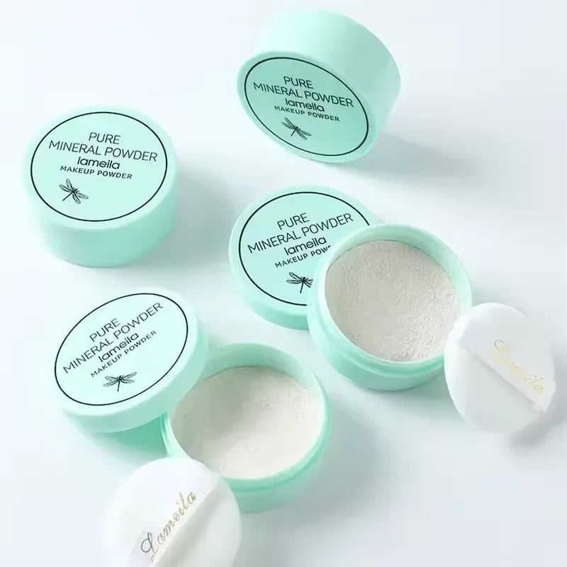 Face Loose Powder Matte Translucent Setting Powder Cosmetics Waterproof Oil-control Velvety Professional Lasting Makeup Powder Quake