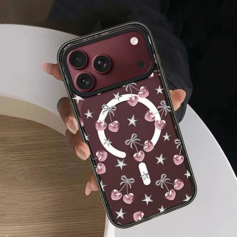 6091735 Impact Black Border Magnetic Case: Compatible with IPhone 18 17 16 15 14 13 Pro Max 18Pro Quake