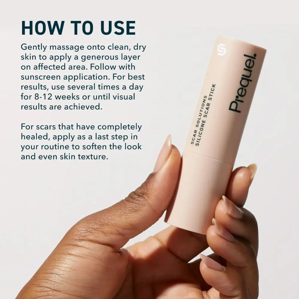 60% Silicone Silicone Scar Stick Thick Solid Velvety Film Scar Treatment Stick Soothing Formula Centella Asiatica Extracts Quake