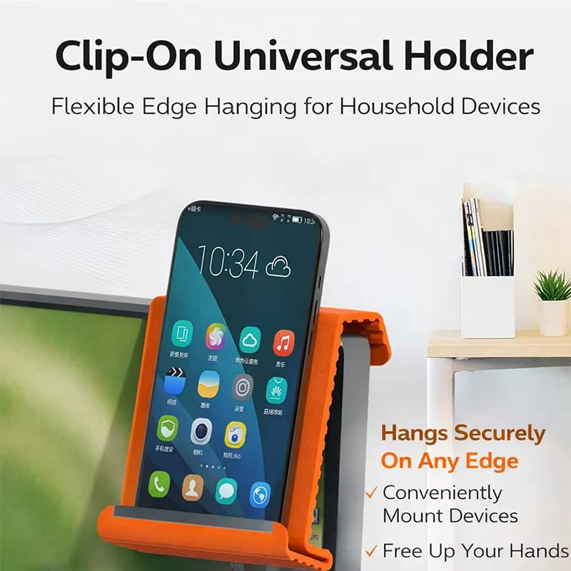 Portable Foldable Silicone Phone Holder Bendable Freely into Any Shape Multi-Angle Adjustable Stand for Mobile Phone Quake