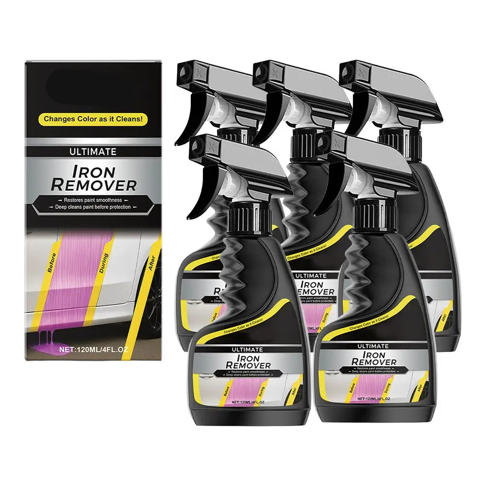 Professional Rust Dissolver for Cars, Alloy Wheel Cleaner & Brake Dust Remover, Metal Surface Treatment for Rust Stain Removal Quake