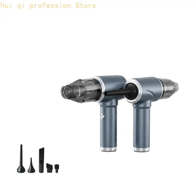 Handheld Vacuum for Car Interior, Rechargeable ABS Cleaner for Upholstery, Mats, Pet Hair and Console Dust Cleanup H8WE Quake 2 CN