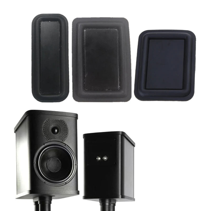Square Bass Radiator Speaker Bass Radiator Passive Speaker Woofer for Car Home Home Passive Bass Woofer Diaphragm Plate K1KF Quake