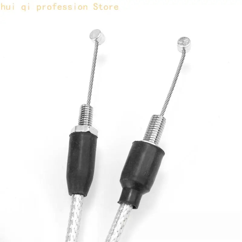 Control Cable for FCR Carburetor Motorcycle Service, Two Line Pair with Outer Sleeve and Metal Ends for Routine Line Change Quake