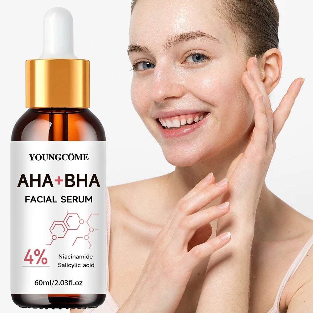Salicylic Acid Facial Serum Firming Even Skin Tone,unclogs Pores oil Control Lightening Fine Lines Fast Absorption Face Care ﻿ Quake 60ml