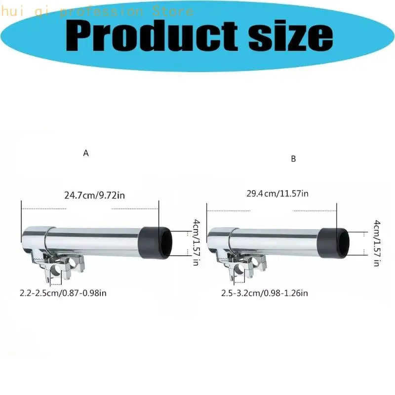 Stainless Steel Fishing Rod Holder Mount Fishing Poles Holder for Boat H8WE Quake