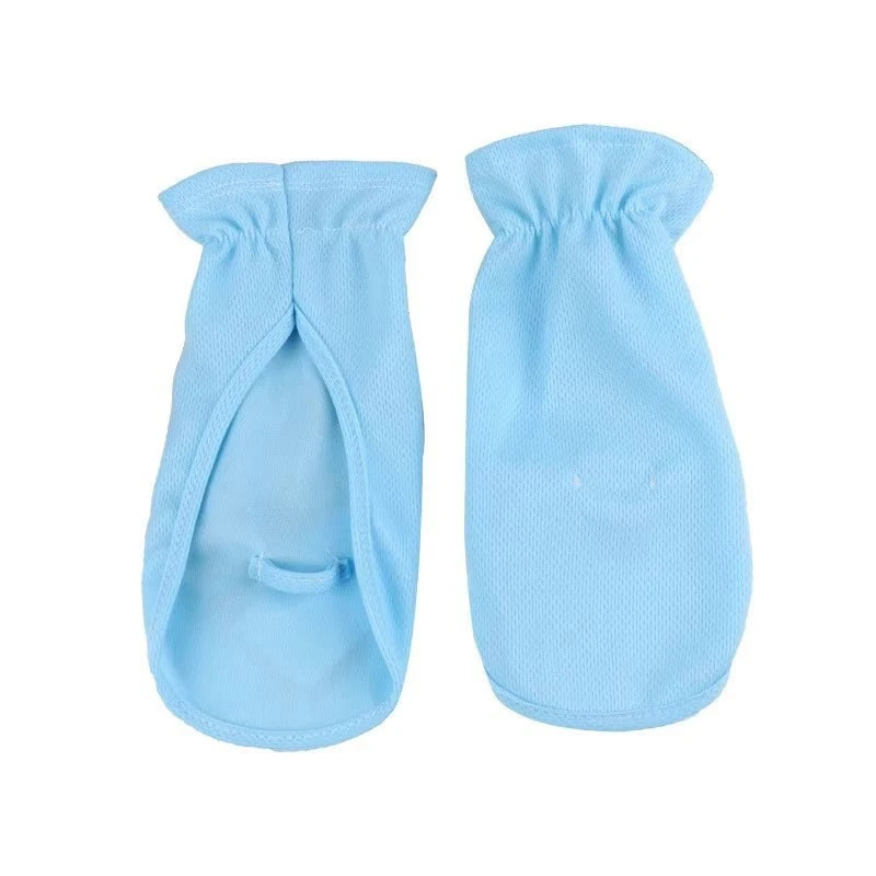 Women Sun Protection Gloves Summer Short Fingerless UV Protection Gloves for Driving Cycling Motorcycle Sun Shield Quake