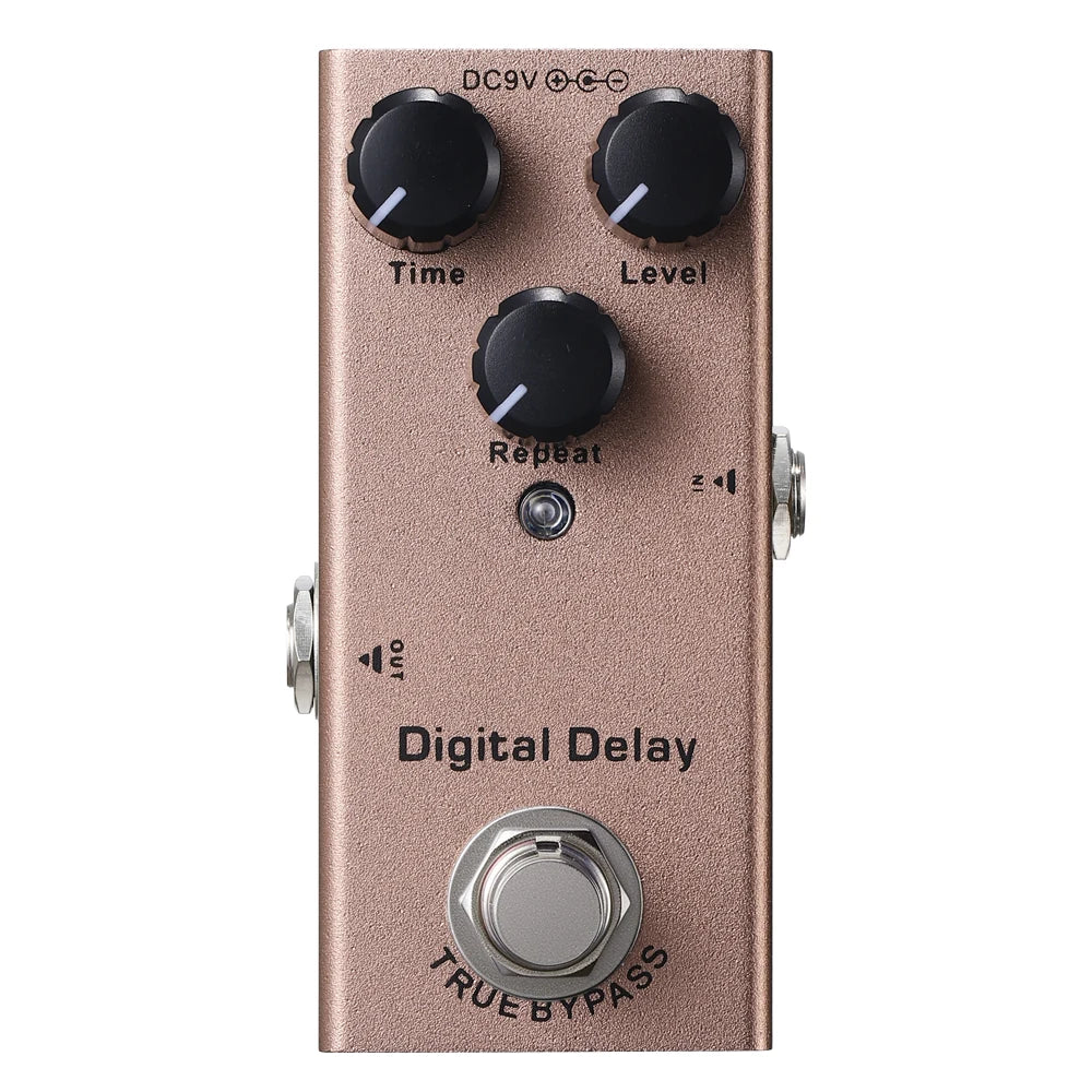 Electric Guitar Pedal Vintage Overdrive/US Dream/Classic Chorus/Vintage Phase/Tremolo/Analog delay/Digital Delay/Ultimate Drive Quake 08 Digital Delay
