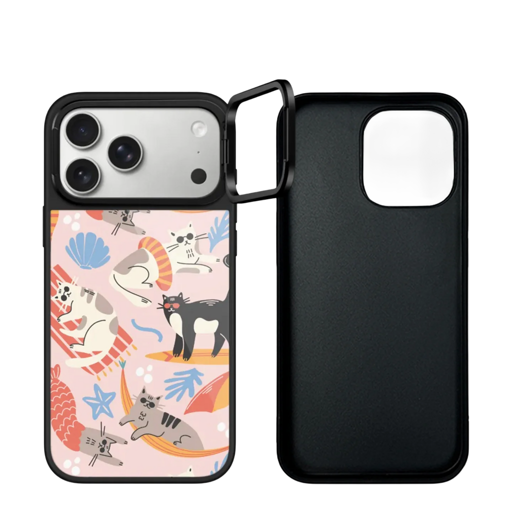 603297 Camera Ring Stand Mirror Surface Magnetic Case: Compatible with IPhone 17 16 15 14 13 12 Pro Max 17 Air Quake mirror (no magsafe) for iPhone 14 Pro