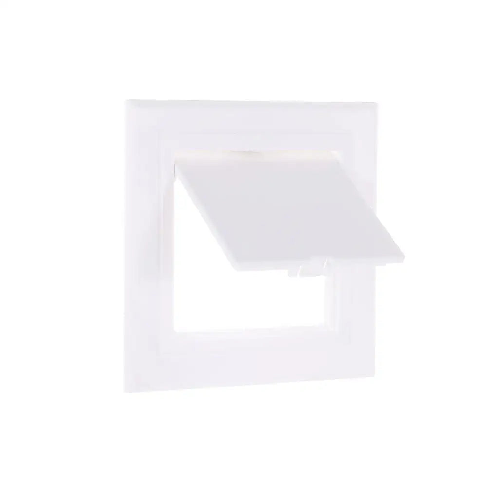 Universal White Access Panel Door Plastic Removable Inspection Hole Wall Access Doors Doors Wall Ceiling Quake 100x100mm