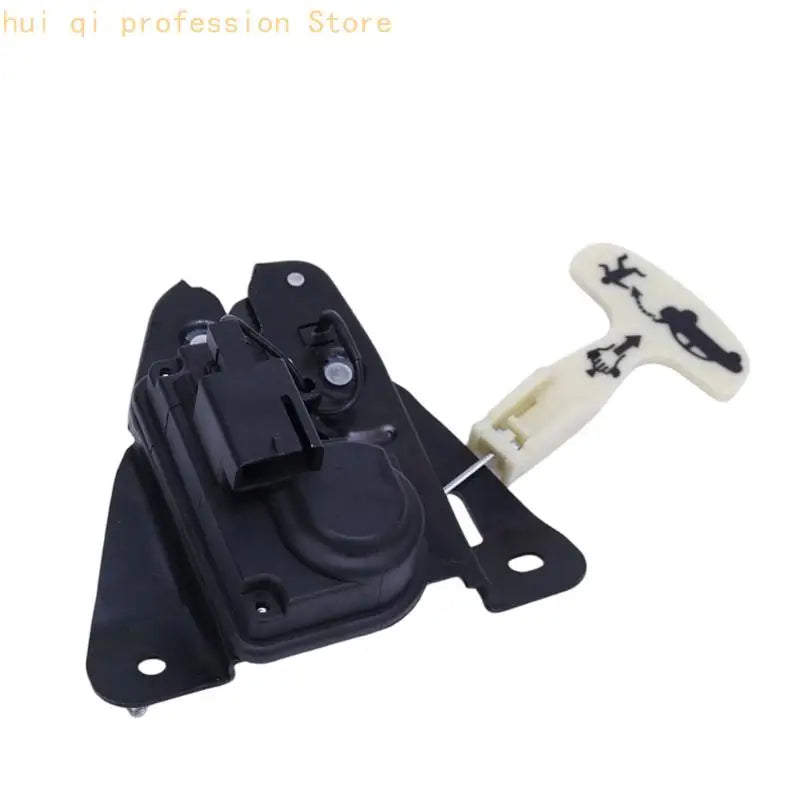 Trunk Lock Replacement with 2-Pin Electrical Connection, Integrated Mounting Bracket and Manual Cable Release Pull Handle, Part Quake CN