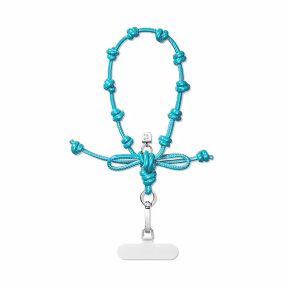 Mint Blue Star Knot Sakura Petal Phone Charm Accessories for Galaxy for IPhone 12 13 14 15 16 17 Pro Max Case Quake phone charm 1