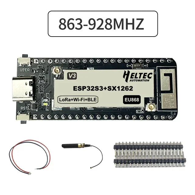 Diymore 433-510MHZ-863-928MHZ Wireless stick lite -ESP32+LoRa- V3 development board compatible with ESP32-S3 node Type - C Quake 863-928MHZ