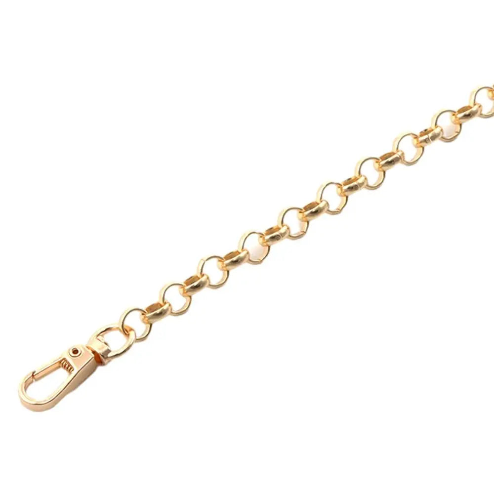 Fashion 120cm Bag Chains Replacement Metal Alloy Handbag Handle Chain Purse Chain Belt Quake 120cm gold type C