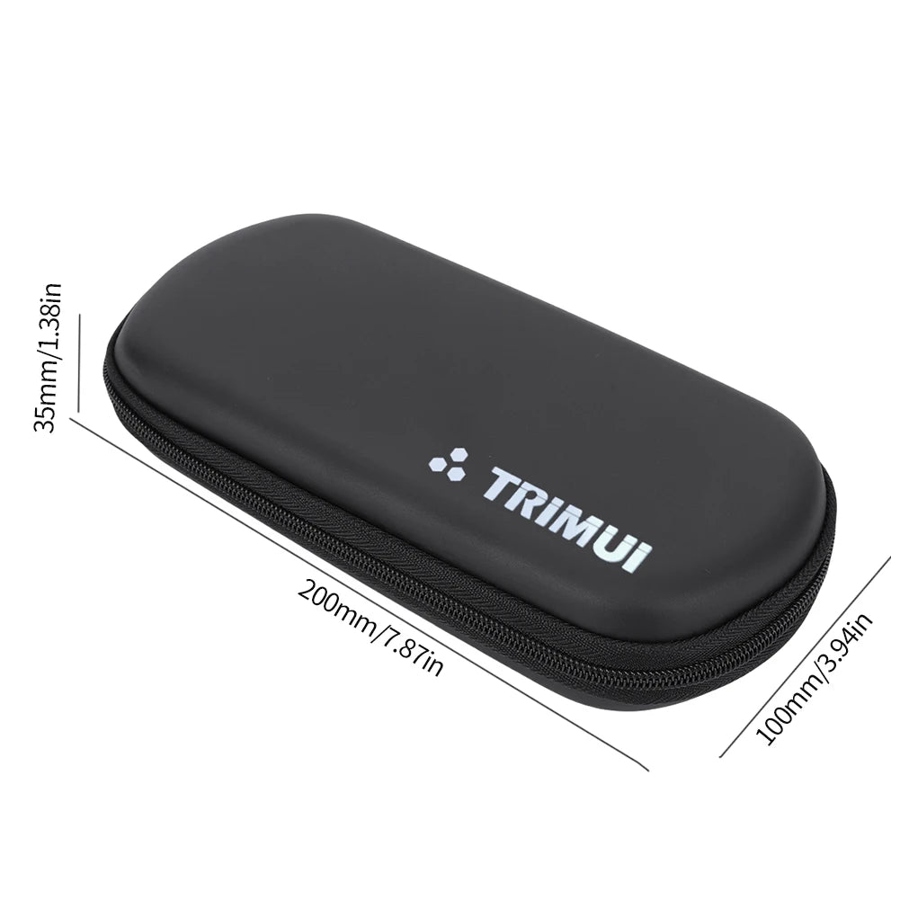 EVA Hard Carrying Case Waterproof Hardshell Case Anti-scratch Protective Hard Case with Carabiner for Trimui Smart Pro Quake