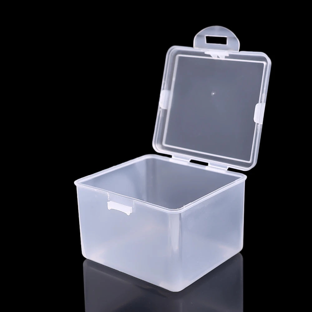 Large Capacity Storage Box for Jewelry Stationery Headwear Rectangular Plastic Collection Case Multipurpose Home Organizer Box Quake