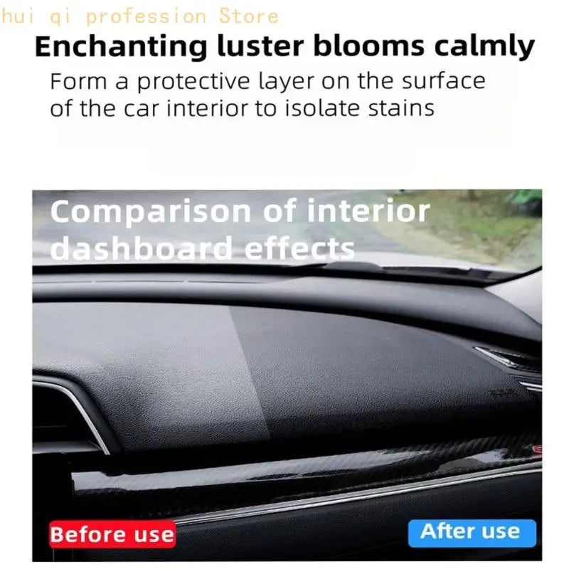 50G/70G Car Plastic Plating Refurbishing Agent Vehicle Polishing Coating for Auto Plastic Part Coating Agent with Sponge H8WE Quake