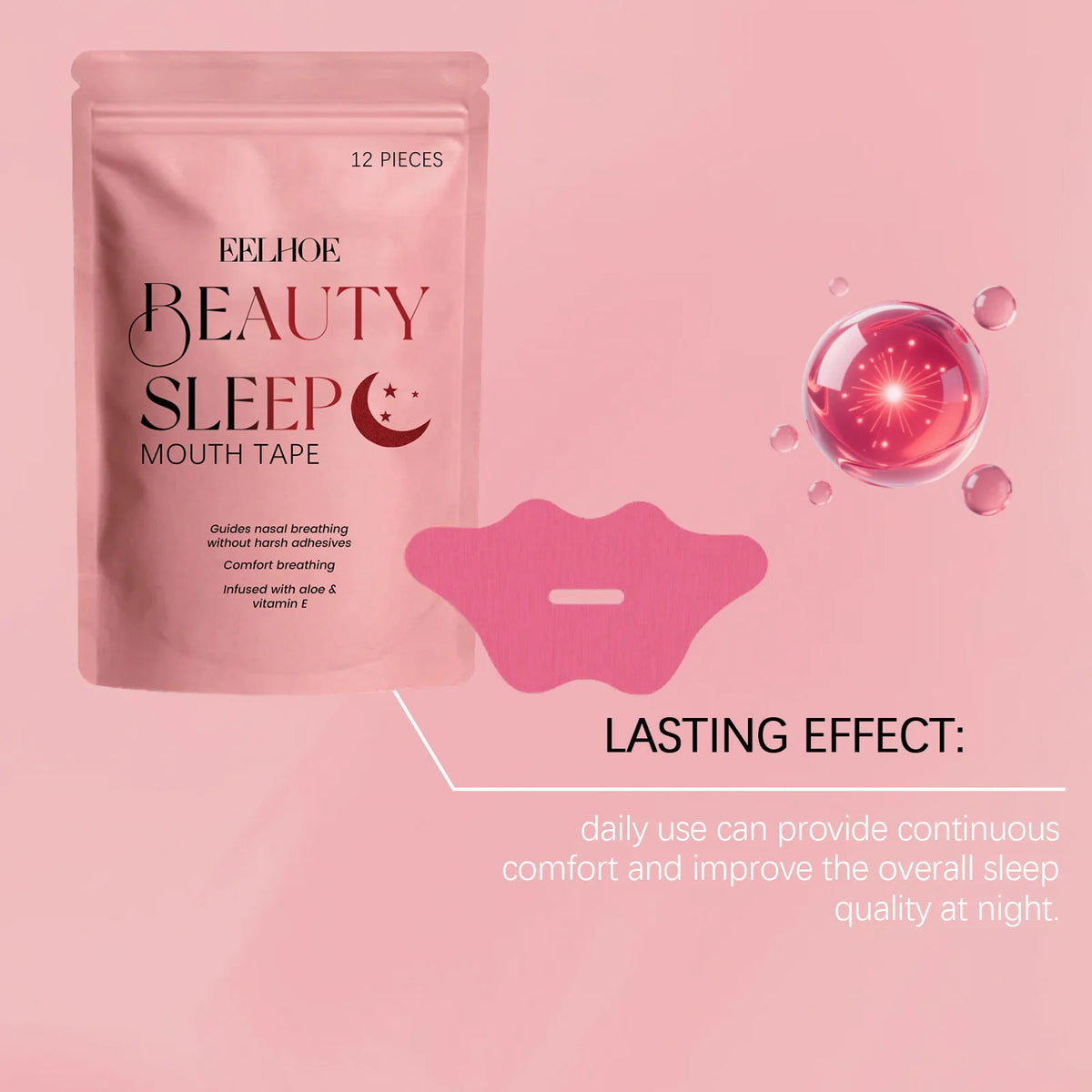 Strawberry Lip Scrub + Night Lip Repair Patch Set, Grad Season Gift for Women, Exfoliating & Overnight Hydration Quake 1pc