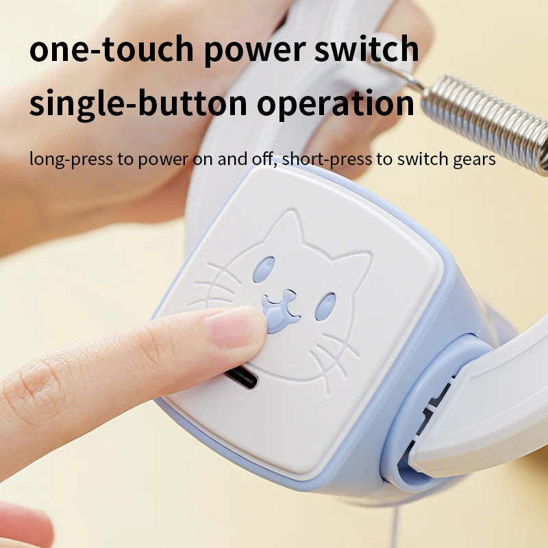 Remote Controlled Self-Playing Cat Toy Suspended Pet Bell Toy For Indoor Cats Automatic Operation Frees Up Hands Interactive Toy Quake