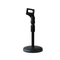 Microphone Stand Desktop Adjustable Lifting and Weighting Disc Base Shockproof for Network Live Broadcast Mic Stand Accessories Quake black
