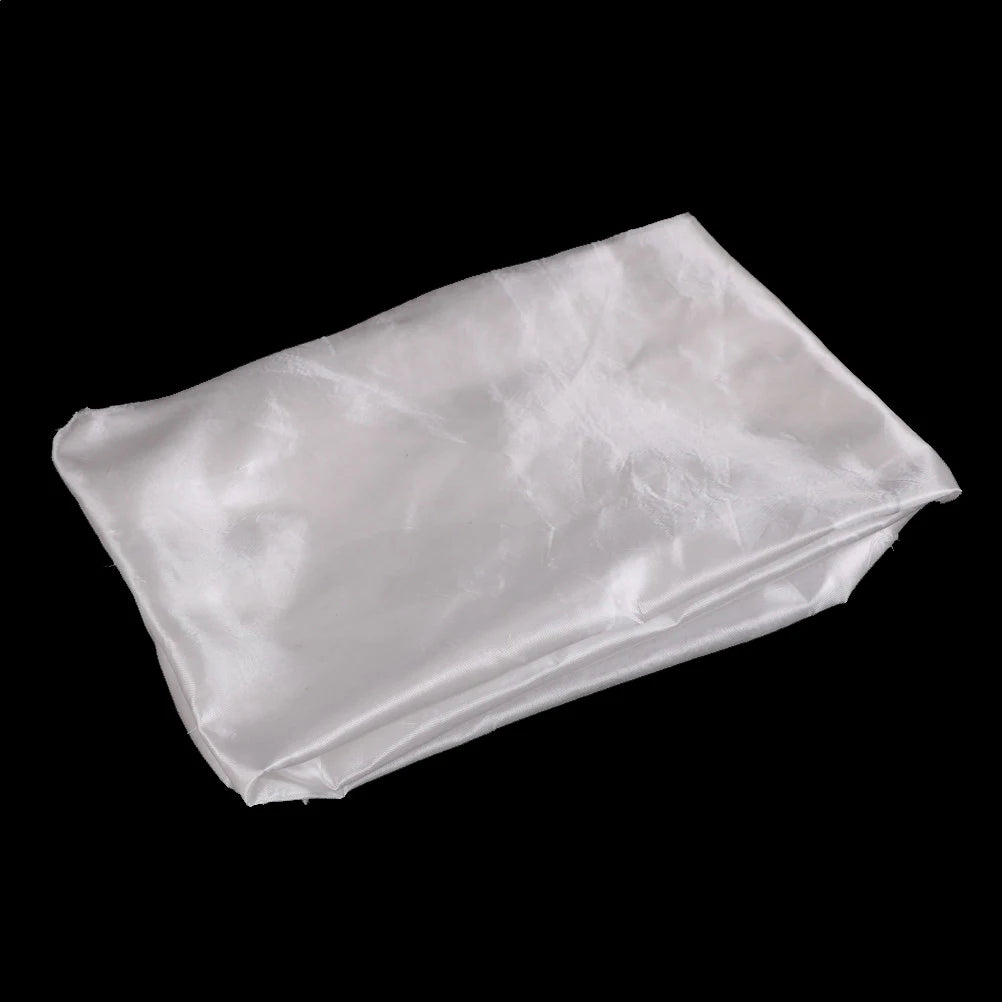 1m X 1.27m Thickness 0.03mm Ultra Thin Fiber Glass Fabric Reinforcements Fiberglass Fibreglass Cloth High Temperature Resistance Quake White