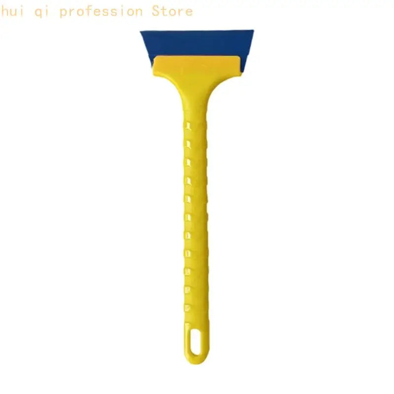 Long Handle Squeegee Wiper Ice Scraper For Car Window Glass Cleaning With Rubber Blade And Nonslip Grip H8WE Quake Blue China Mainland