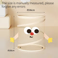 Household High Appearance Round Laundry Basket Large Capacity Drawstring Clothes Storage Bin Home Daily Sundries Organizer Quake No cover