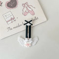 Mini Bowknot Style Utility Knife Lightweight Compact Envelope Opener Cat Paw Exquisite Mail Knife Quake black