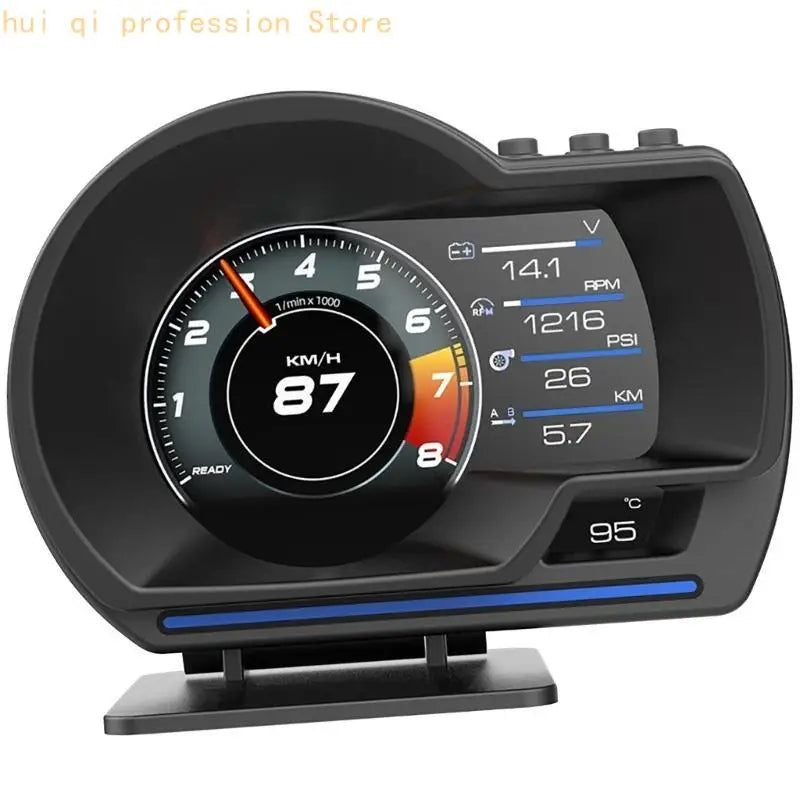 Automotive HUD Projector Speedometer OBD2 Data Analysis Warning Light Function Double Mode OBD Display Instrument H8WE Quake China Mainland