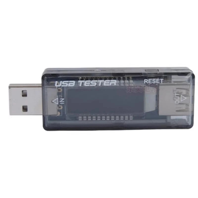 USB Power Meter Tester USB Multimeter USB Voltage Current Power Tester Supporting QC2.0 for Fast Charging Devices K1KF Quake