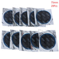 20Pcs Car Tire Repair Radial Innertube Inner Tube Rubber Hole Patch Tool Kit Quake 75mm