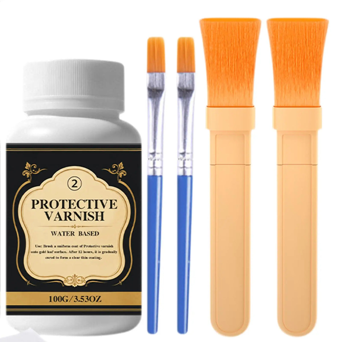 Gilding Adhesive Water-Based Long-Lasting DIY Gilding Crafts Gold Leaf Glue for Home Furniture Jewelry Crafts Art Painting Quake