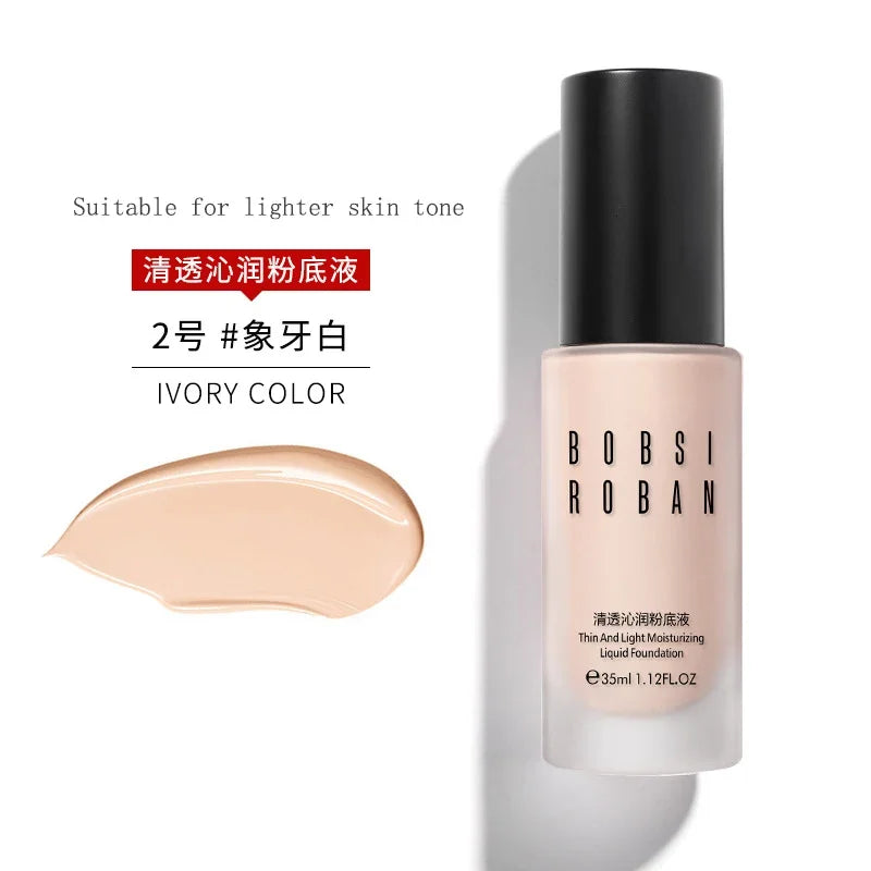 Clear And Moisturizing Foundation Cream Concealer Natural Nude Makeup Red Breathable Refreshing Smooth Quake 01-Ivory White