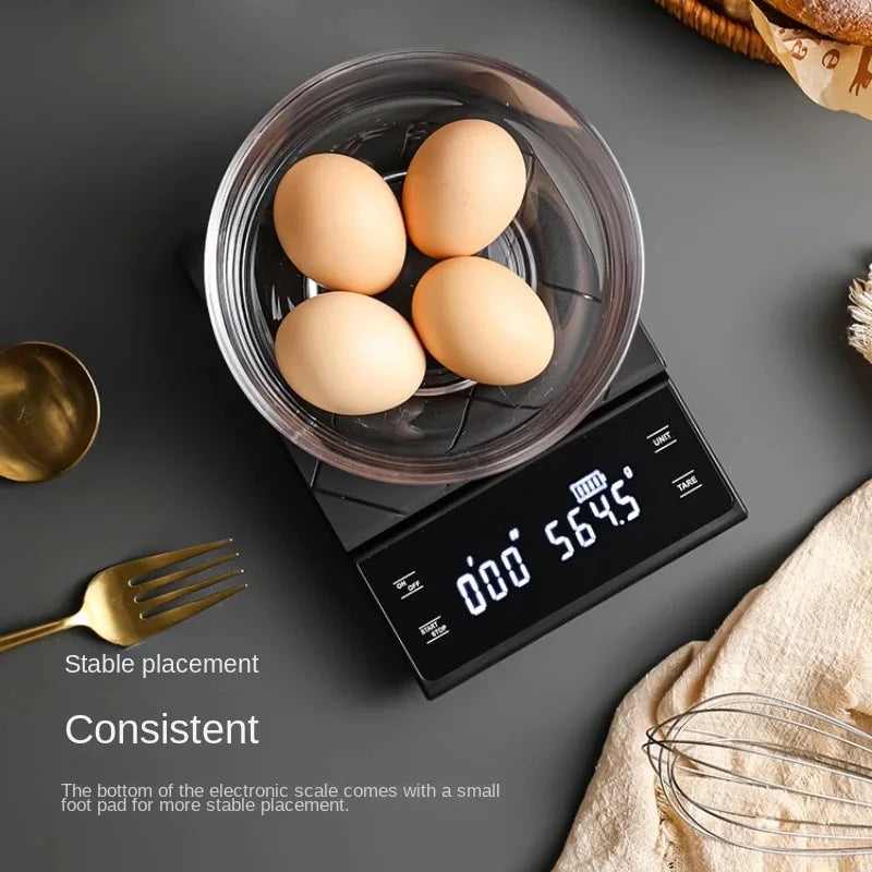 1pc Digital Food Scale with Timer for Precise Baking and Cooking- Kitchen Gadgets Accessories for Home Chefs 전자저울 для кухни Quake Default Title