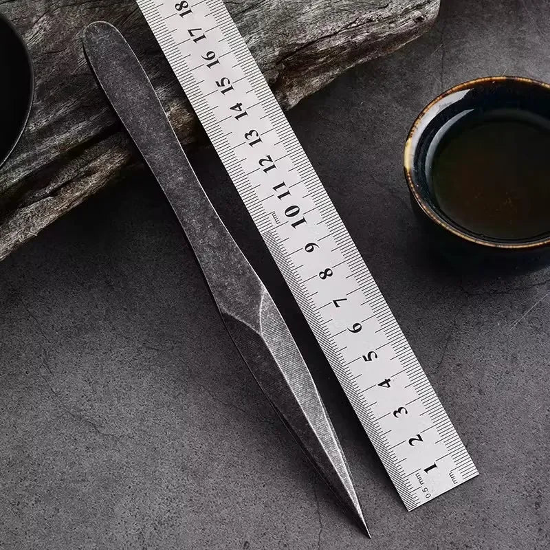 High-quality handmade tea knife, tea needle, tea cone, steel tea needle, black tea cake, pu'er tea set accessories Quake