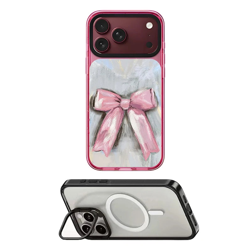 6092055 Impact Case - Mirror / Glaze Magnetic Cover: Compatible with IPhone 18 17 Pro Max 18Pro Quake stand (MagSafe) 1 for iPhone17 Pro Max