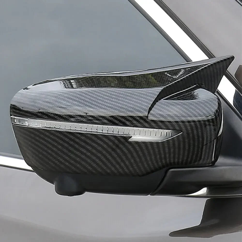 For Nissan Qashqai X-Trail Murano Rogue Pathfinder 2015-2019 Car Rearview Side Mirror Cover Wing Cap Rear View Case Trim Sticker Quake