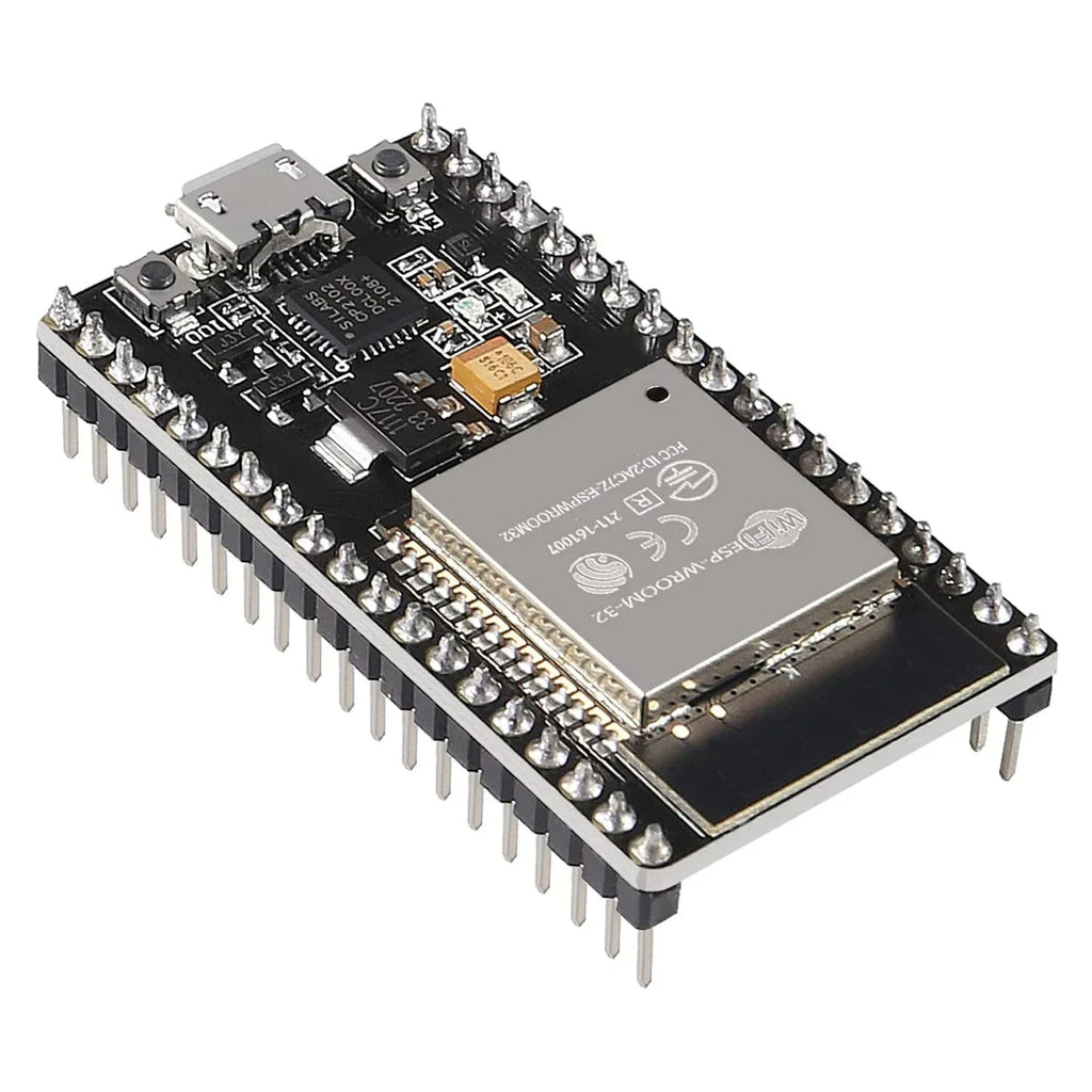 38Pins Type-C Micor USB ESP32 ESP-WROOM-32 ESP-32S Development Board 2.4GHz Dual-Mode WiFi + Bluetooth Dual Cores Quake
